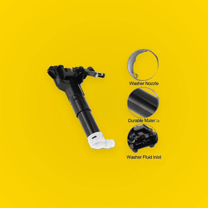 Driver Side Headlight Washer Nozzle for Toyota Land Cruiser (2008-2021)
