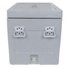 Dusc Grey Marble Icebox Cooler 132L