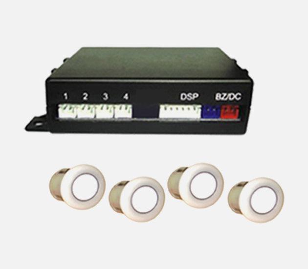 Dynamco Cyclops 4-Sensor Reverse/Buzz Parking Kit Black