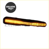 Dynamic amber full led turn signal marker light with sleek black housing and bright bulbs for ford f150