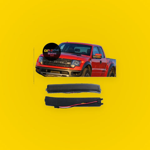 Dynamic Amber Full LED Turn Signal Marker Lights for Ford F150