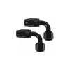 2x AN10 90 Degree Swivel Fast Flow Oil Fuel Hose End Fitting Adaptor Suitable fo — image 3