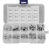220Pcs Stainless Steel Allen Head Socket Set Grub Screws Assortment Kit — image 1