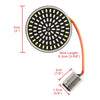 Softail Touring Dyna Sportster Generic 1157 LED Turn Signal Light Inserts Lamp Fit