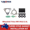 Mitsubishi Triton MR 4N15 2.4L Turbo Installation Stud & Gasket Kit