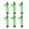 6x Fuel Injectors to suit Mitsubishi Triton 3.0L V6 6G72 — image 1