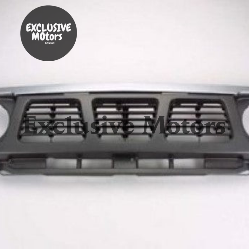 Nissan Safari Y60, Grey with Chrome Top Grille (1988-1994)