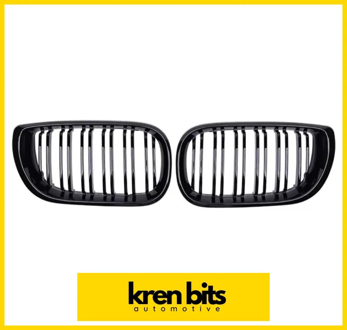 E46 Sedan Kidney Grills (Black)