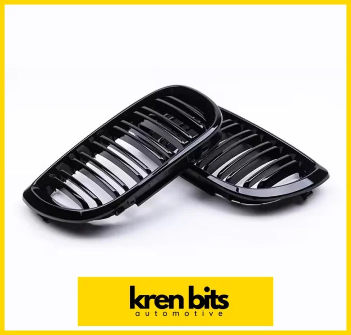 E46 Sedan Kidney Grills (Black)