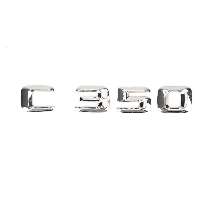 Mercedes C350 Chrome Rear Trunk Emblem (2008-2015)