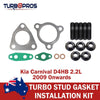 Kia Carnival D4HB 2.2L 2009- Turbo Charger Installation Stud & Gasket Kit