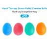 Hand Therapy Stress Relief Exercise Balls Set 4x to suit Hand Grip Strength — image 1