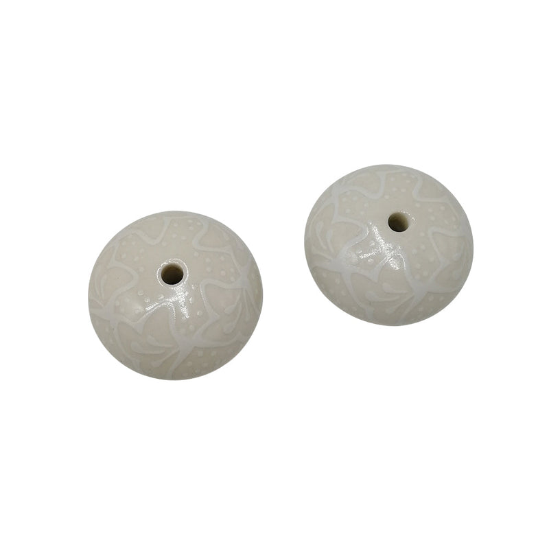 6 Pcs Ceramic Cupboard Knobs Shabby Chic to suit Drawer Door — image 1