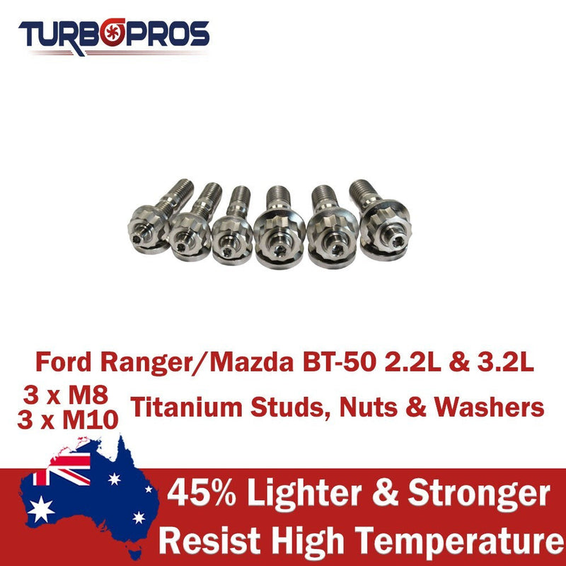 Ford Ranger / Mazda BT-50 2.2L Titanium Turbo Charger Stud Kit