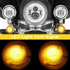 Dyna Touring Street Road Glide 883 Generic 1156 Rear LED Turn Signal Insert Lights