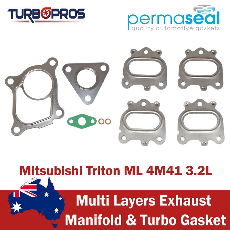 Mitsubishi Triton ML 4M41 3.2L Permaseal Exhaust Manifold&Turbo Gasket
