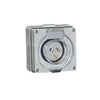 Caravan Motor Home RV 250V Electrical Socket 15A 3 Pin Power Inlet Suitable