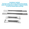 Subaru Crosstrek 2023 4x Steel Door Sill Protector Trim Scuff Plate Suitable