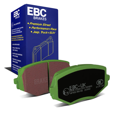 EBC EBC 94-01 Mazda Miata MX5 1.8 Greenstuff Front Brake Pads