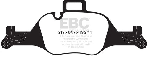 EBC EBC 2017+ BMW 530 G30 Greenstuff Front Brake Pads