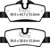 EBC EBC 14+ Mini Hardtop 1.5 Turbo Cooper Redstuff Rear Brake Pads