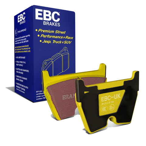 EBC EBC 06-09 Audi RS4 4.2 (Cast Iron Rotors) Yellowstuff Front Brake Pads — fits Audi Rs6