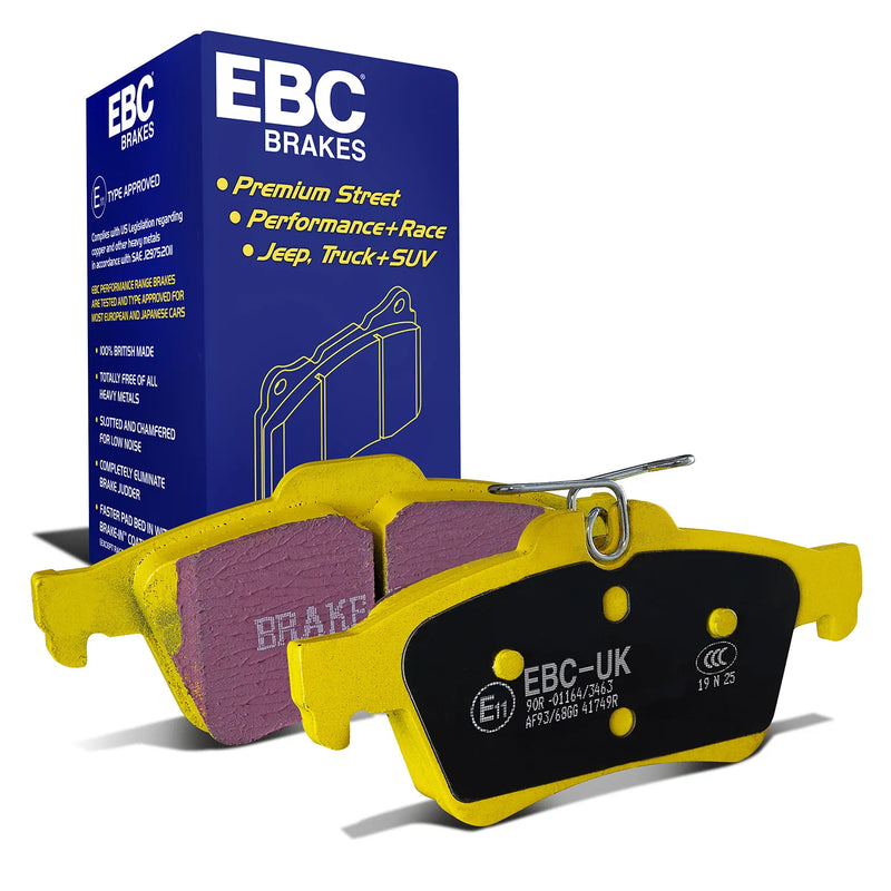EBC EBC 08-10 Chevrolet Cobalt 2.0 Turbo (SS) Yellowstuff Rear Brake Pads