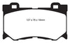 EBC EBC 08-13 Infiniti FX50 5.0 Yellowstuff Front Brake Pads