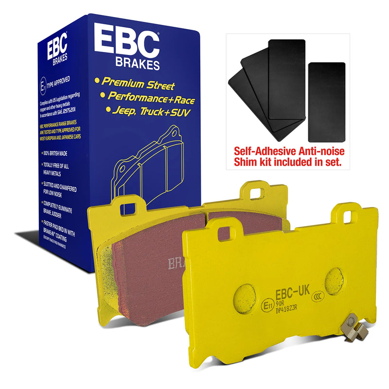 EBC EBC 08-13 Infiniti FX50 5.0 Yellowstuff Front Brake Pads