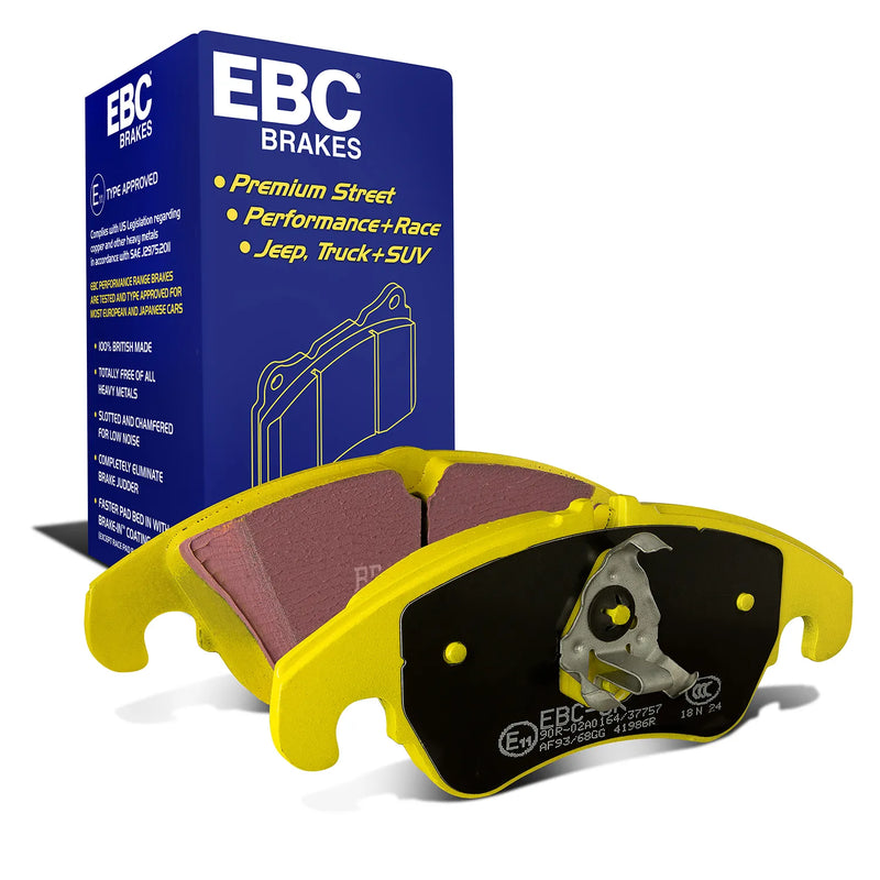 EBC EBC 09-11 Audi A4 2.0 Turbo Yellowstuff Front Brake Pads — fits Audi S5