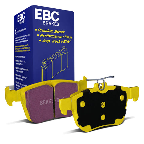 EBC EBC 2014+ Audi A3 1.8 Turbo (w/Electronic Parking Brake) Yellowstuff Rear Brake Pads — fits Volkswagen Tiguan