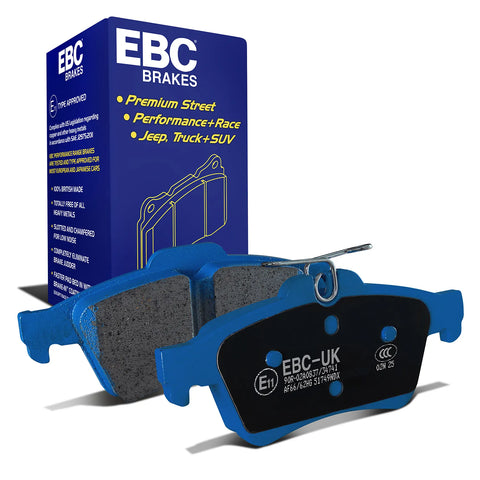 EBC EBC 08-10 Chevrolet Cobalt 2.0L Turbo (Ss) Bluestuff Rear Brake Pads