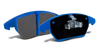 EBC EBC 08-11 Nissan GT-R (R35) 3.8 Twin Turbo (Cast Iron Rotors) Bluestuff Front Brake Pads