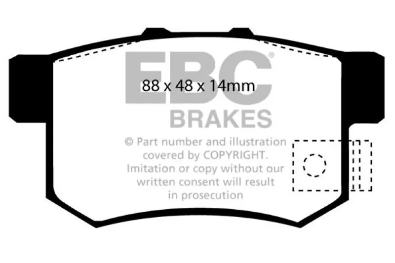 EBC EBC Brakes Bluestuff Street and Track Day Brake Pads