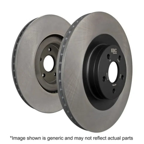 EBC EBC 14-19 Chevrolet Corvette (C7) Stingray 6.2 Z51 Performance Package L RK Premium Front Rotors
