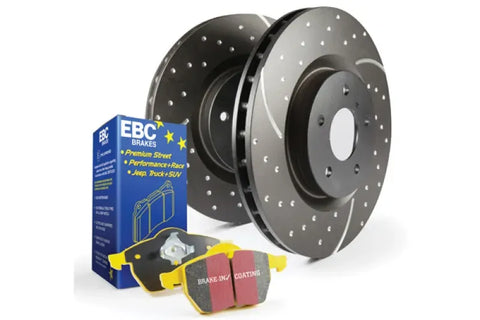 EBC EBC S5 Kits Yellowstuff Pads and GD Rotors — fits Dodge Challenger