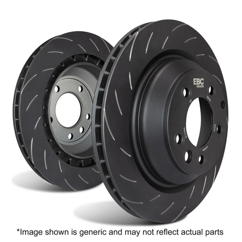 EBC EBC Racing 12-17 Ford Fiesta ST (MK7) 1 Piece SG Racing Rear Rotors