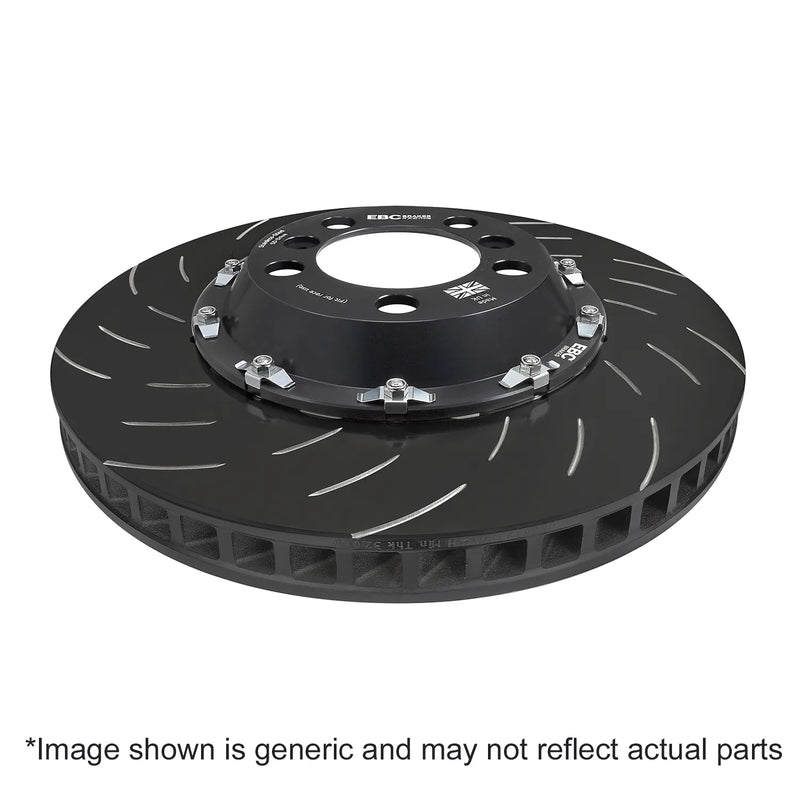 EBC EBC Racing 13-19 Volkswagen GTI (MK7) Front BBK Replacement Discs Complete Assembly (Pair)