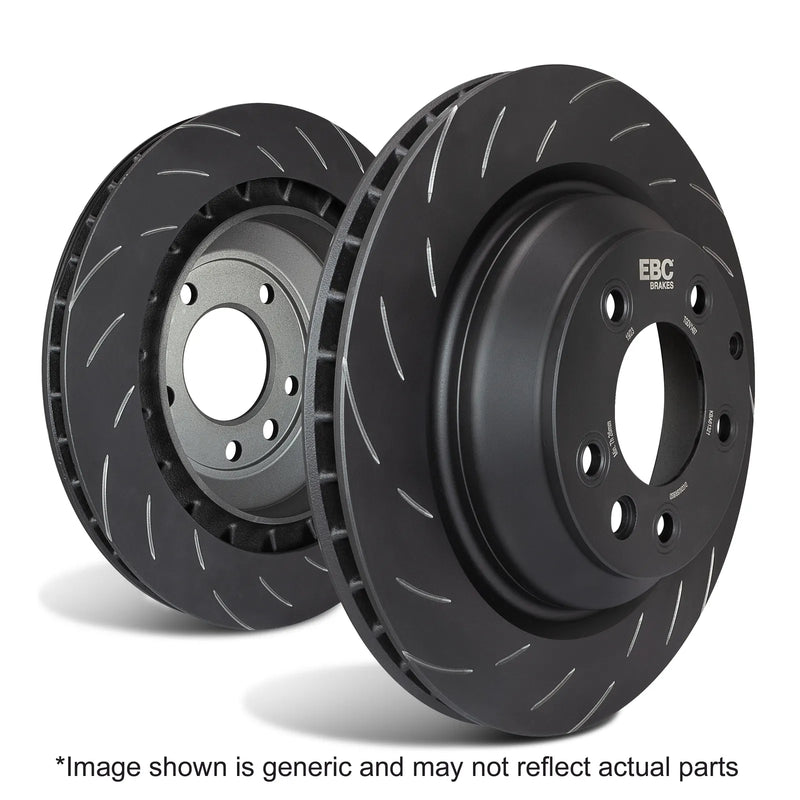EBC EBC Racing 11-21 Jeep Grand Cherokee SRT-8 SG Series One Piece Rear Rotors
