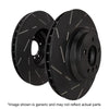 EBC EBC 2016+ Jaguar XE 3.0L Supercharged (340/380) USR Blackdash Sport Slotted Rear Rotors