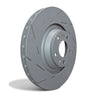 EBC EBC 2016+ Jaguar XE 3.0L Supercharged (340/380) USR Blackdash Sport Slotted Rear Rotors