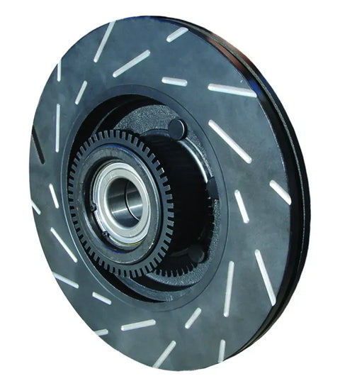 EBC EBC 97-00 Ford Econoline E250 4.2 (Rear Wheel ABS) USR Slotted Front Rotors — fits Ford Superduty F250 350 450...