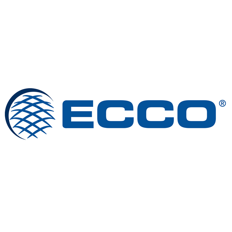 Ecco LED Beacon Amber 12/24V Low Profile Permanent Mount