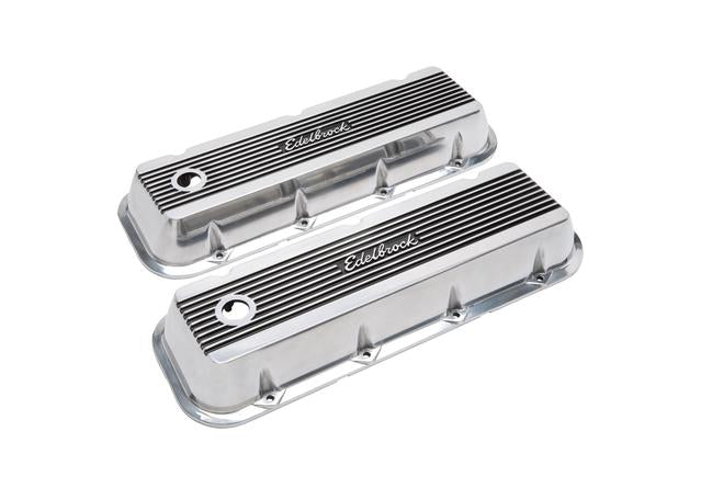 Edelbrock Elite 2 Series Valve Covers fits BBC 1965-On