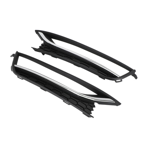 VW Passat Fog Light Cover Black & Chrome (2012-2015)