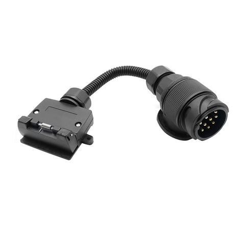 13 Pin Plug to 7 Pin Flat Socket to suit VW Amarok — image 1