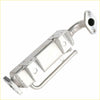 Silver metal egr valve cooler with rectangular housing and curved pipe ends for ford ranger xl pj pk mazda bt 50 25l