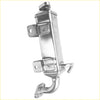 Shiny chrome metal egr valve cooler with curved pipes and brackets for ford ranger xl pj pk and mazda bt-50 2.5l