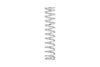 Eibach Eibach ERS 16.00 in. Length x 2.50 in. ID Coil-Over Spring