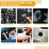 Black fuel pump connector with textured grip and metallic accents for toyota 4runner 2010-2019 4.0l electric fuel pump assembly